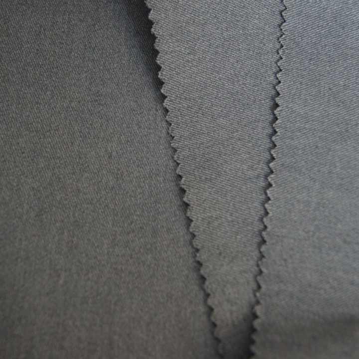 定制重量8020涤纶人造丝斜纹TR面料适合制服和工作服
