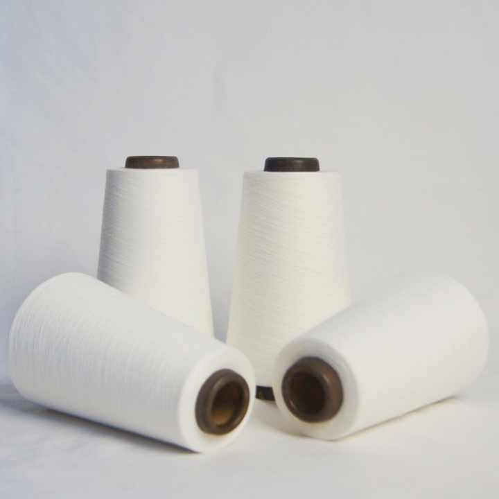 TR 8020 Polyester Viscose Blended Yarn 21S 32S Ring Spun High Tenacity Yarn